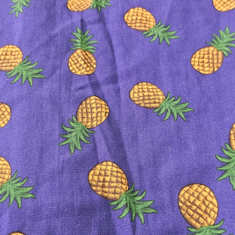 Miss Daisy Pineapple tank Blue Size M - Picture 3 of 7